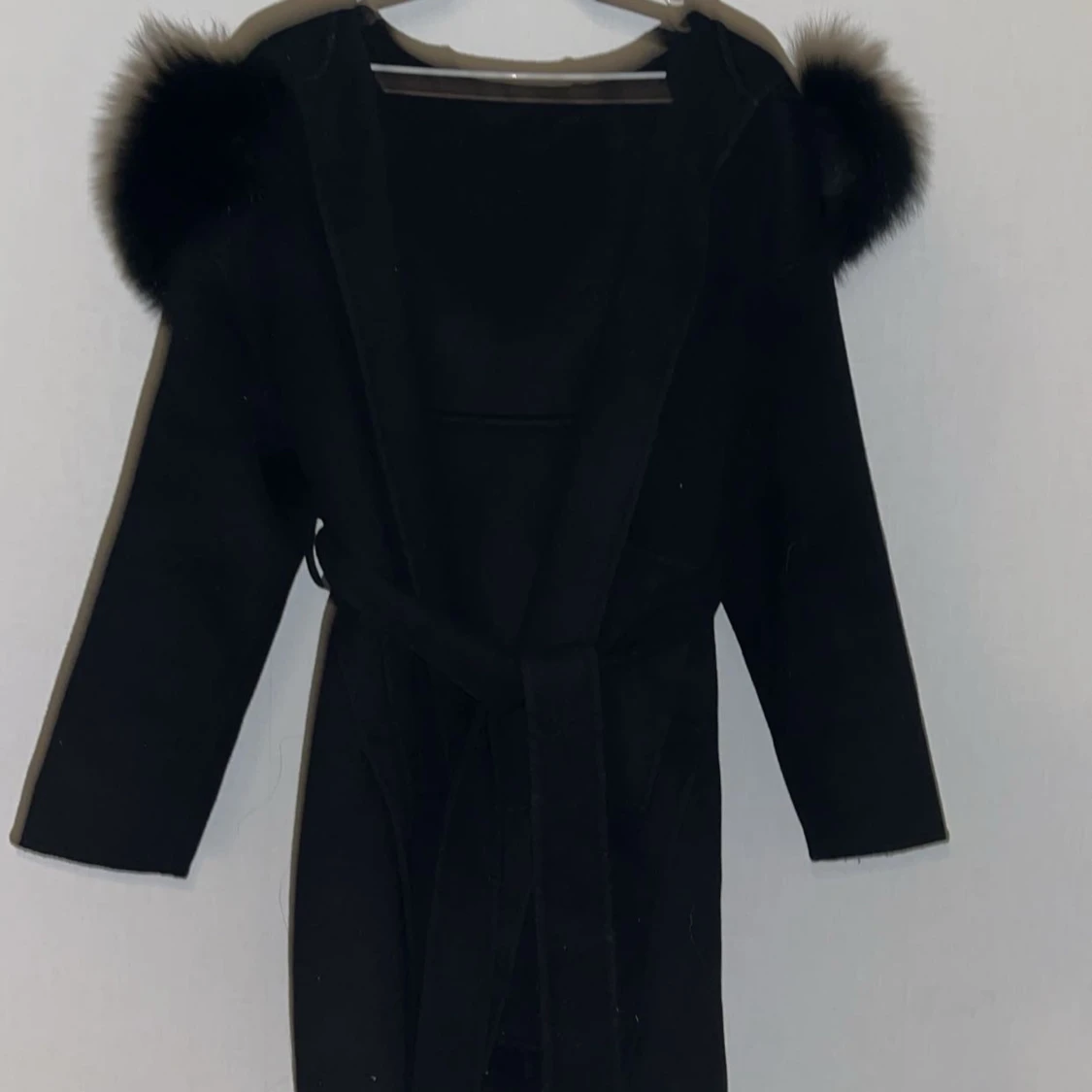 Kappa med äkta päls - 90