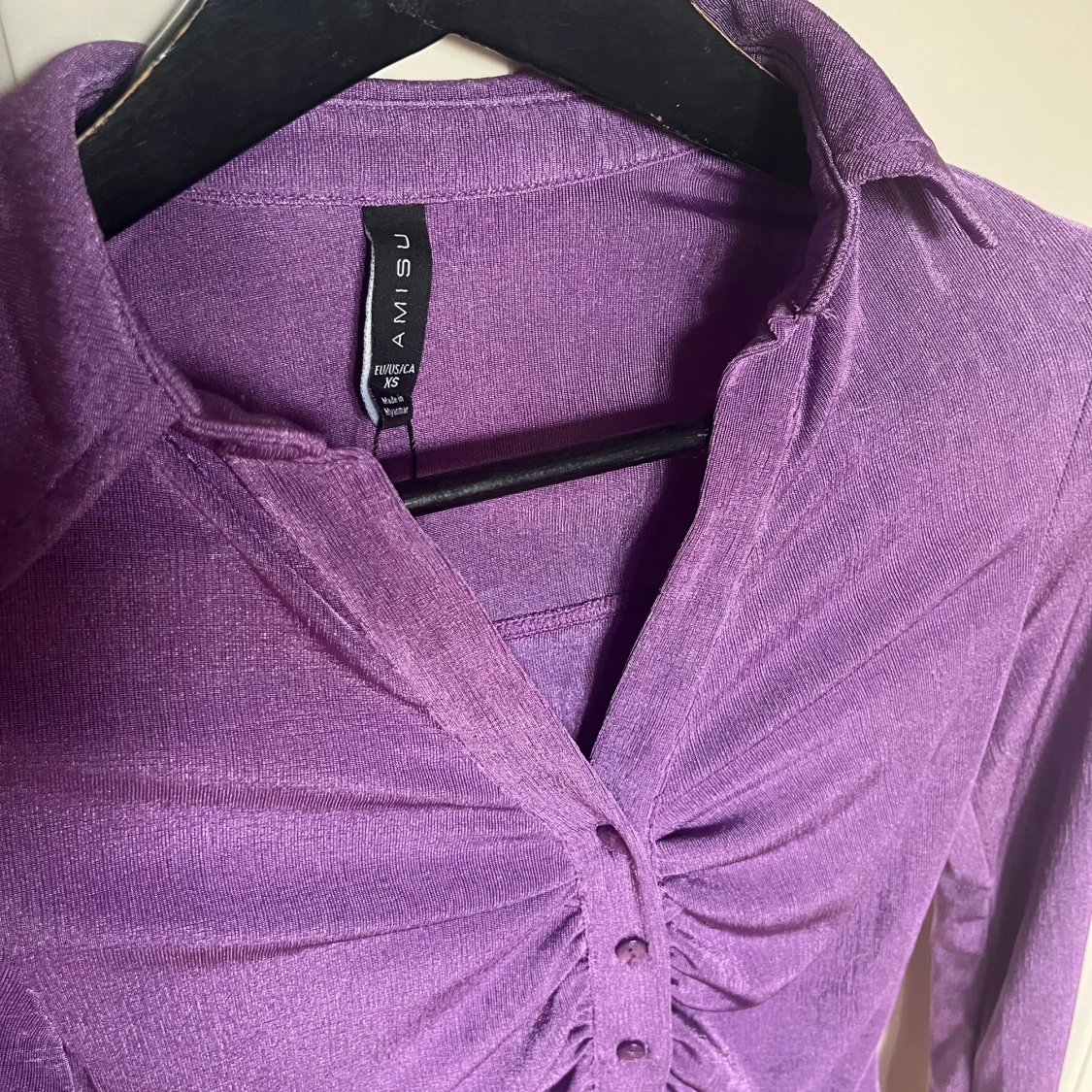 Lila blus/skjorta  - 91