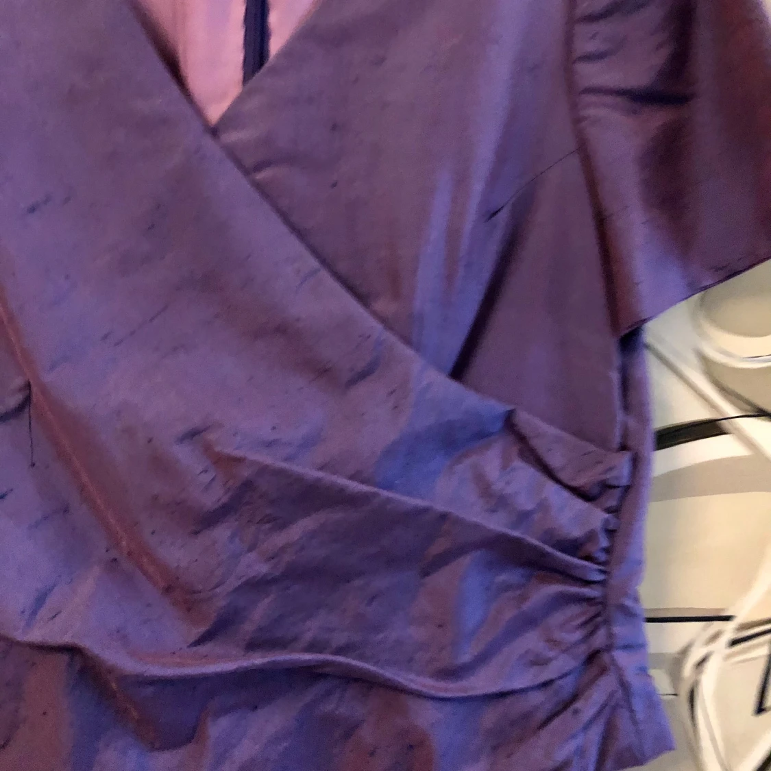 Lila Thaisiden blus vintage  - 2