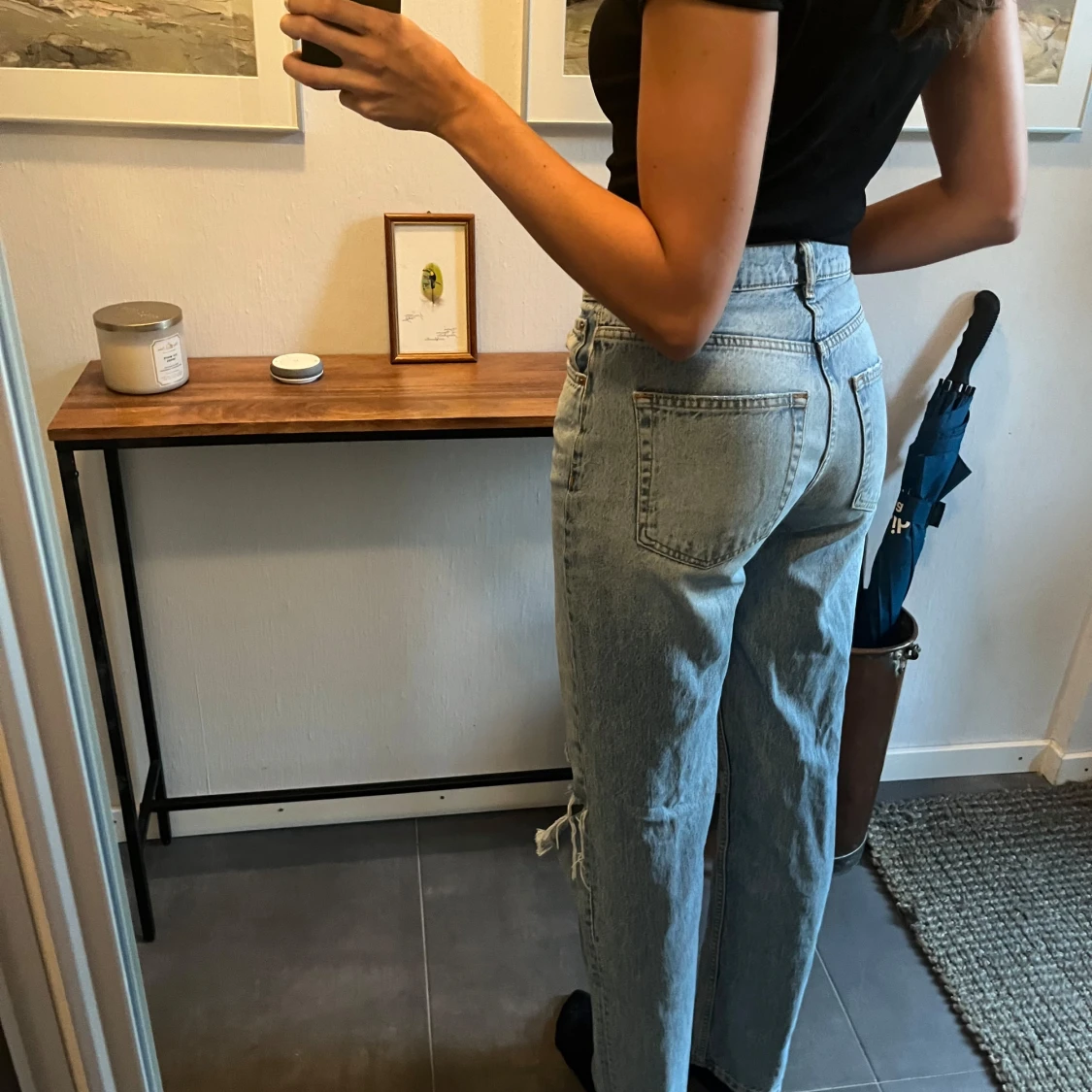 Mid/highwaist jeans - 90