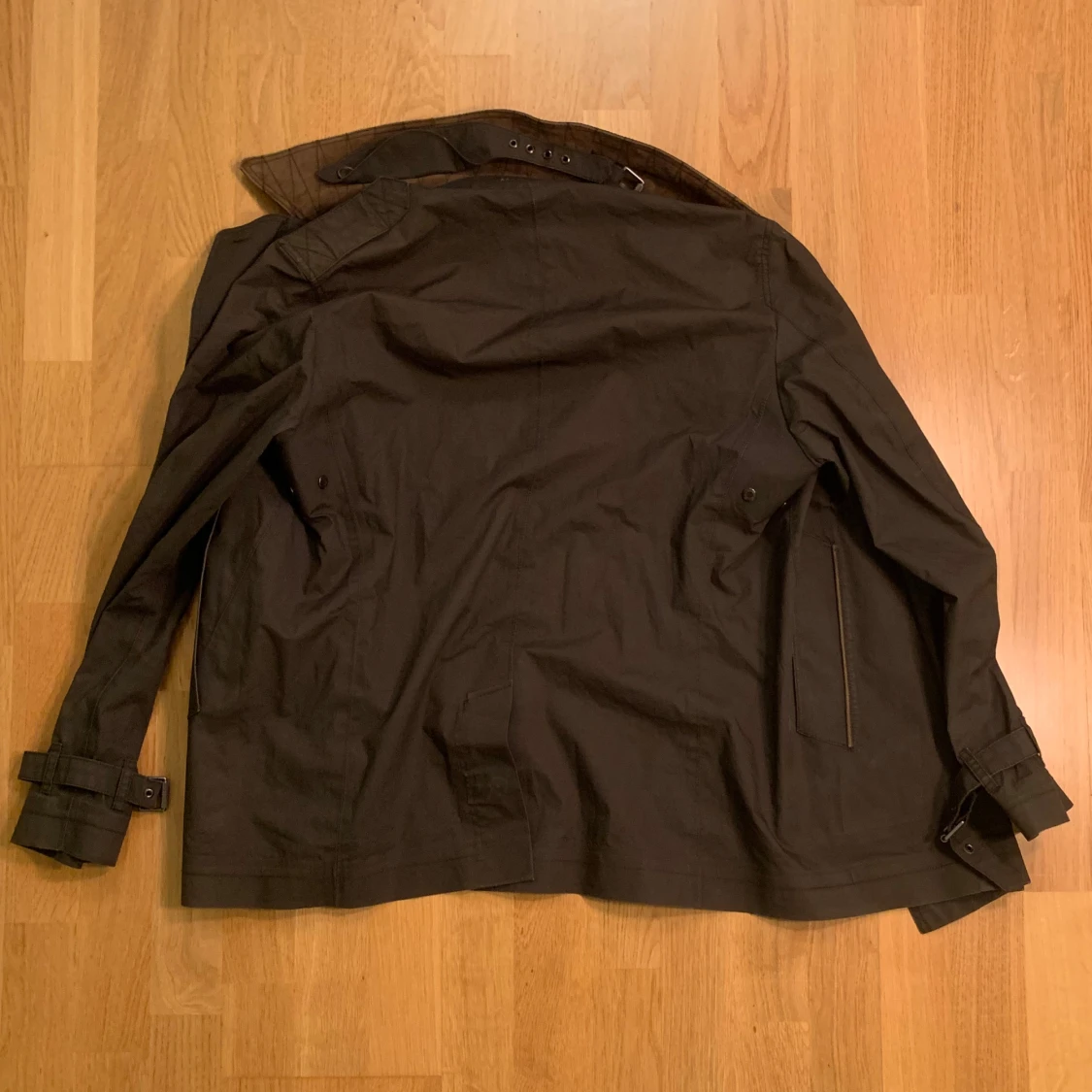 Massimo Dutti regnjacka grön - 90