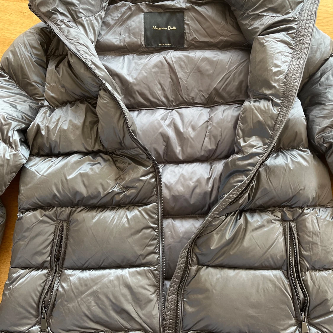 Dunjacka silverfärgad Massimo Dutti - 90