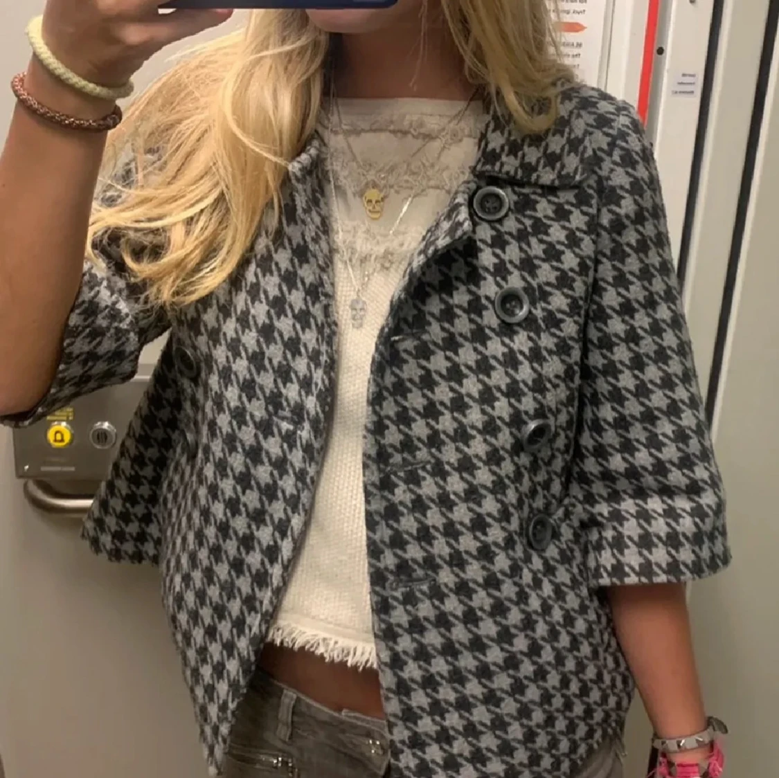 Trekvartsärmad jacka