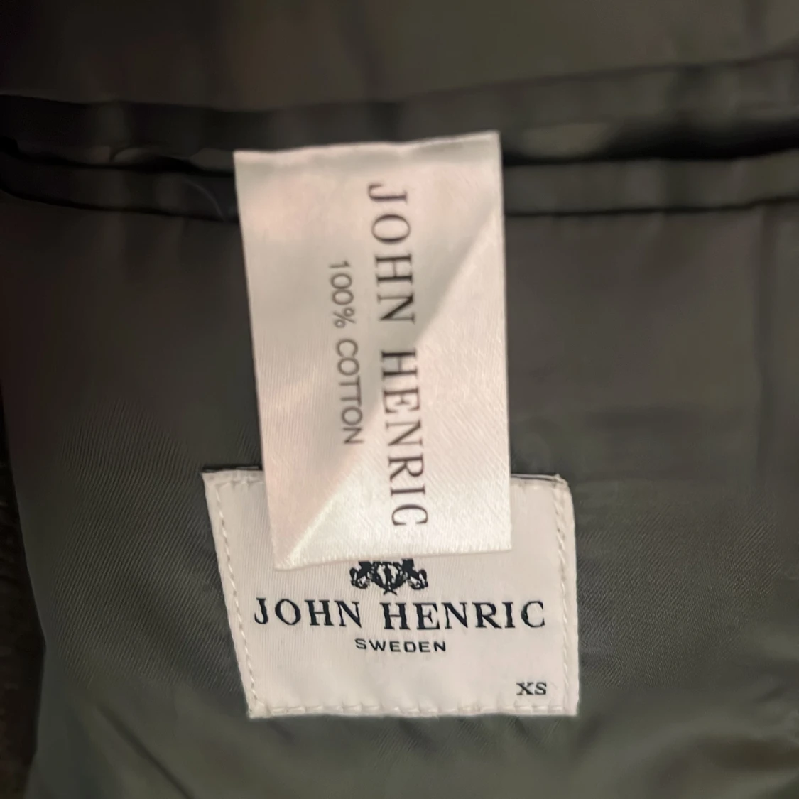 Grön kavaj i bomull  - 91