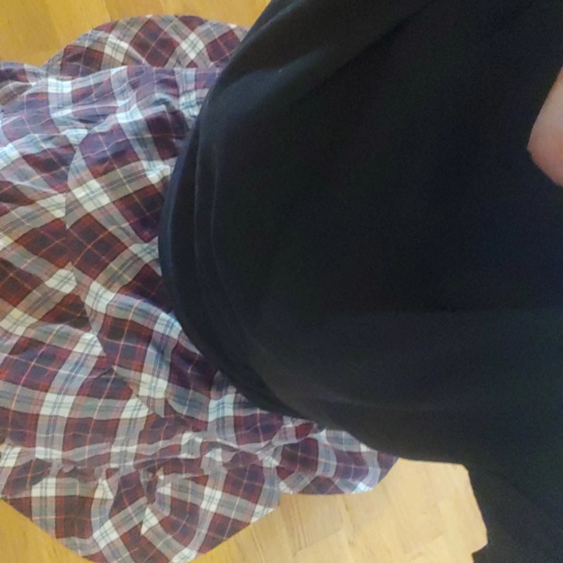 Söt rutig kjol - 90