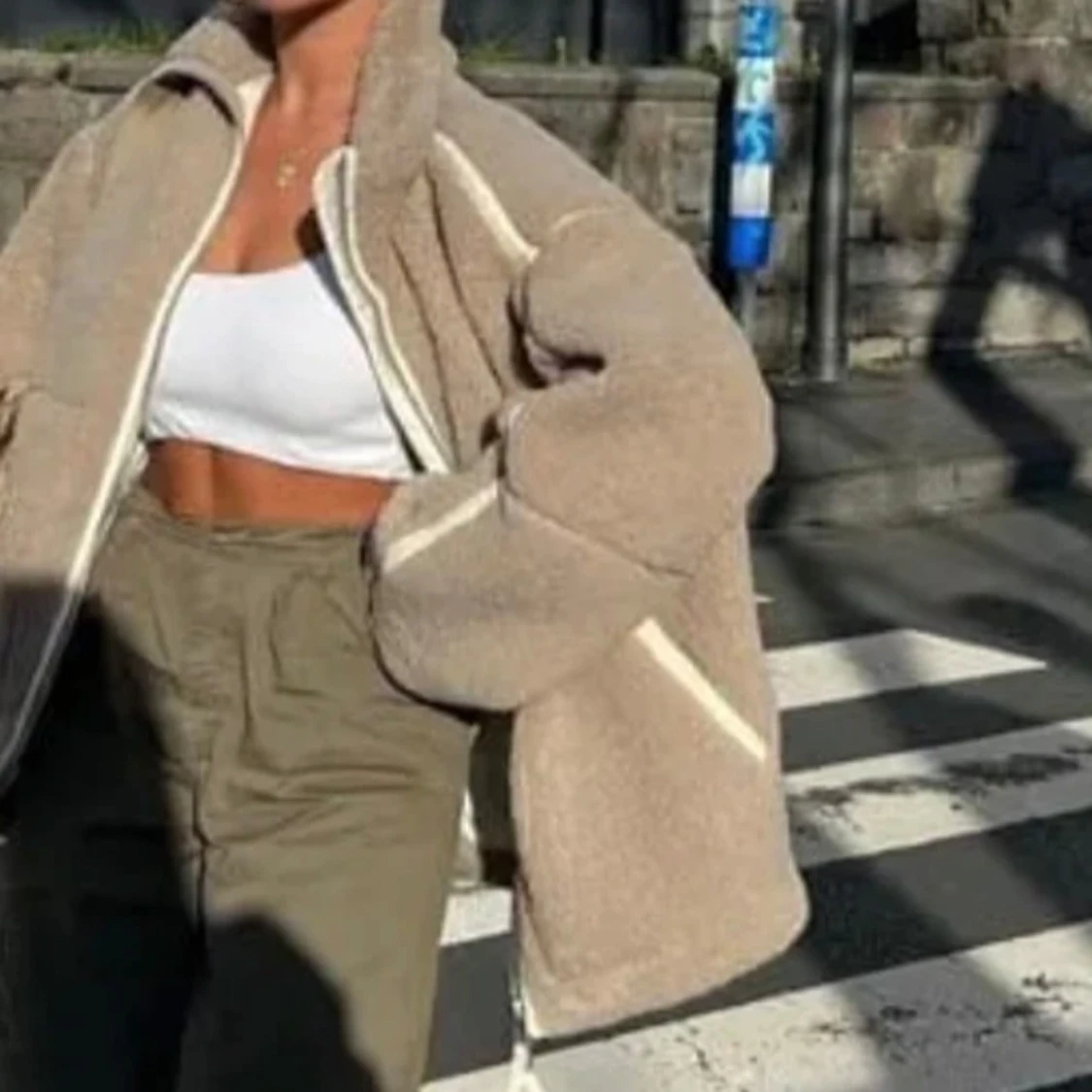 Teddypile jacka från AMOISE 