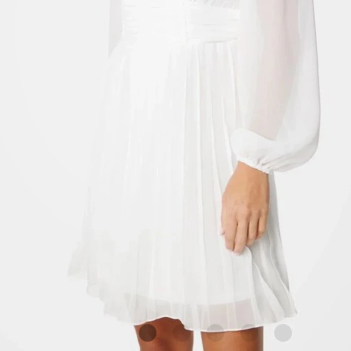 Vit Student Klänning - 4