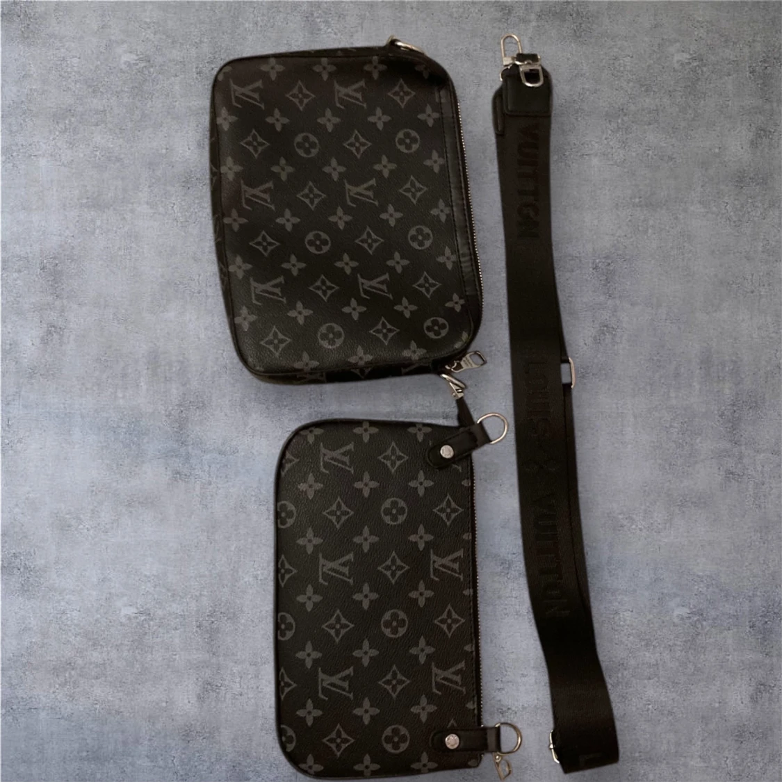 Svart Louis Vuitton väska utan plånboken  - 1