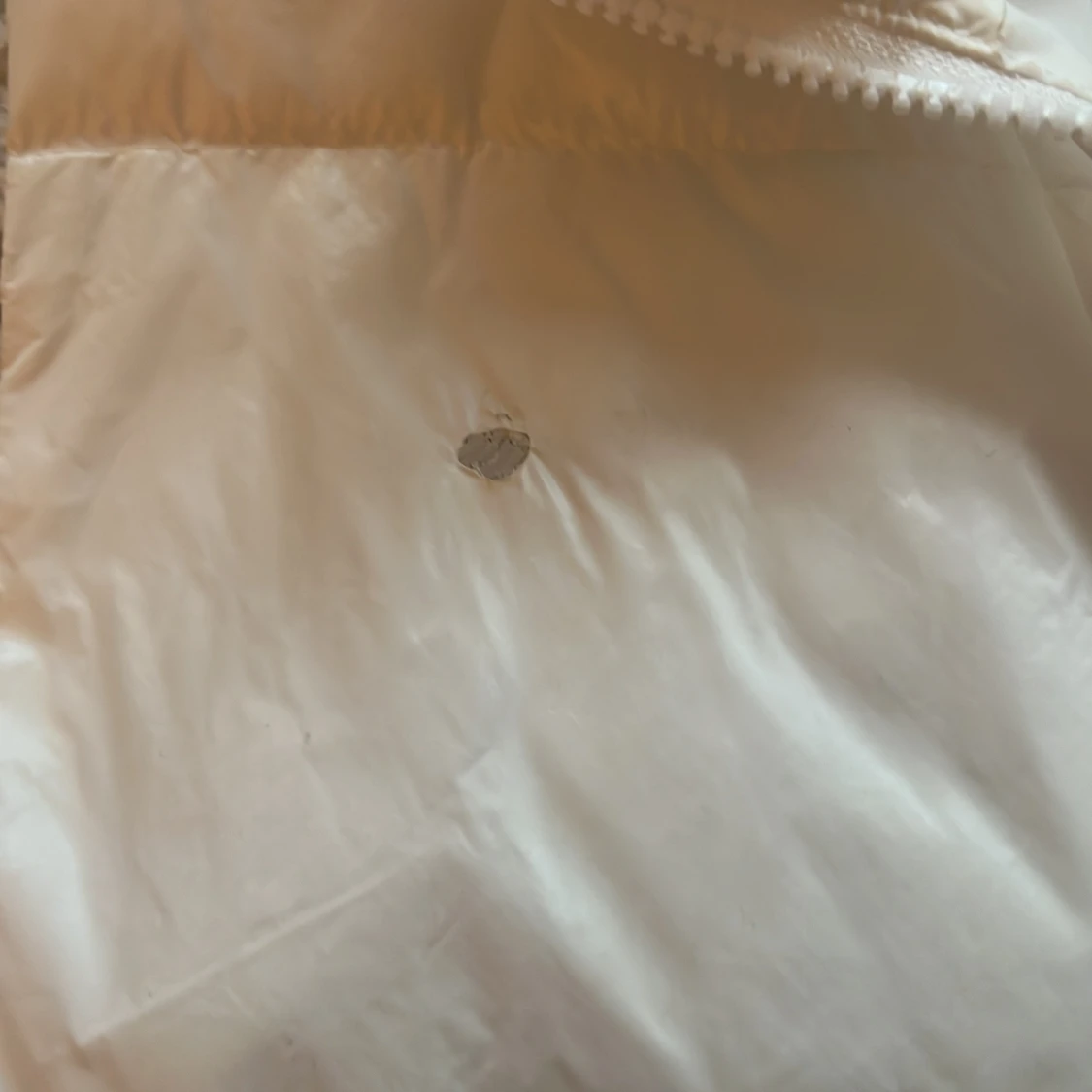 Vit dunväst från Shein - 2