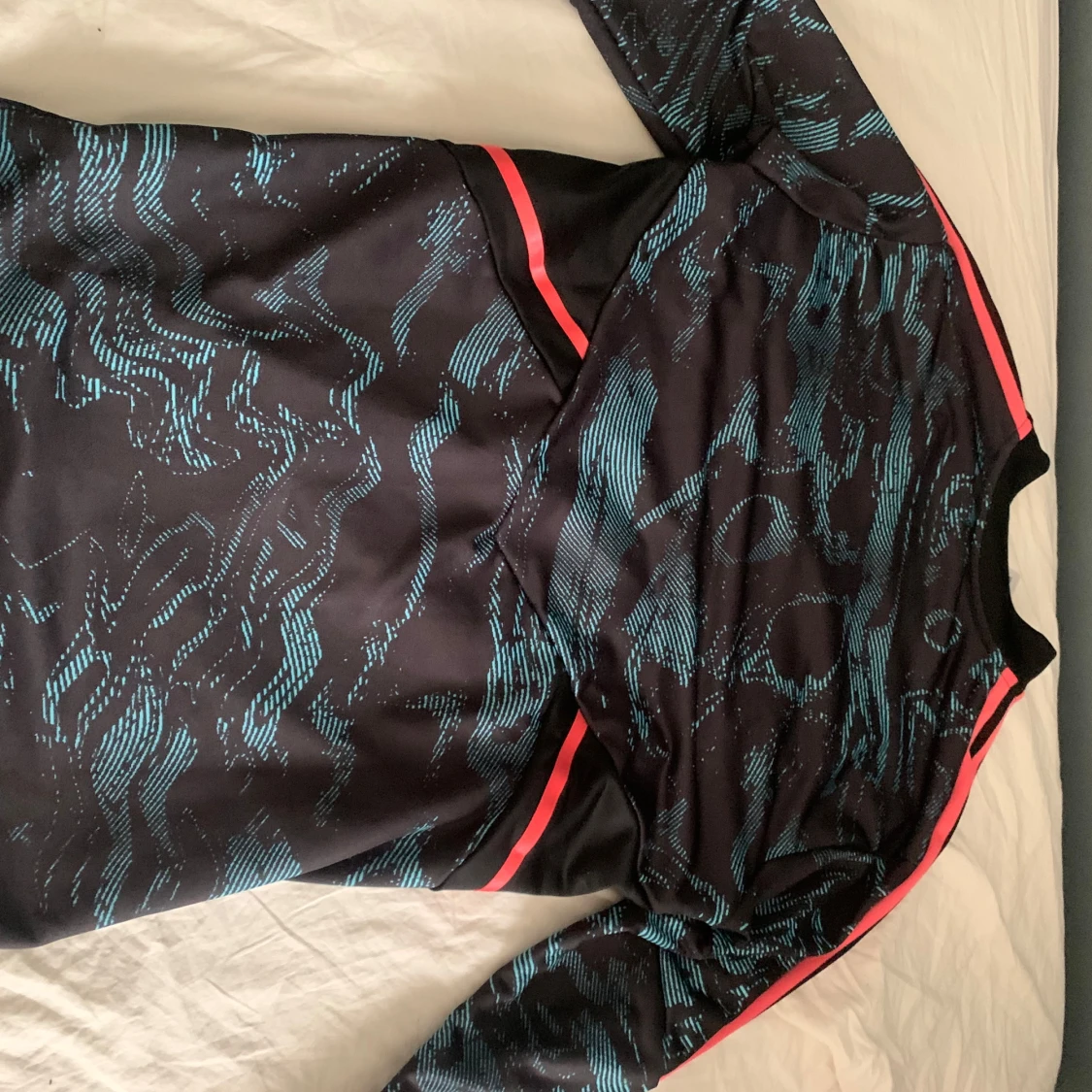 Svart och turkos Arsenal tjocktröja - 1