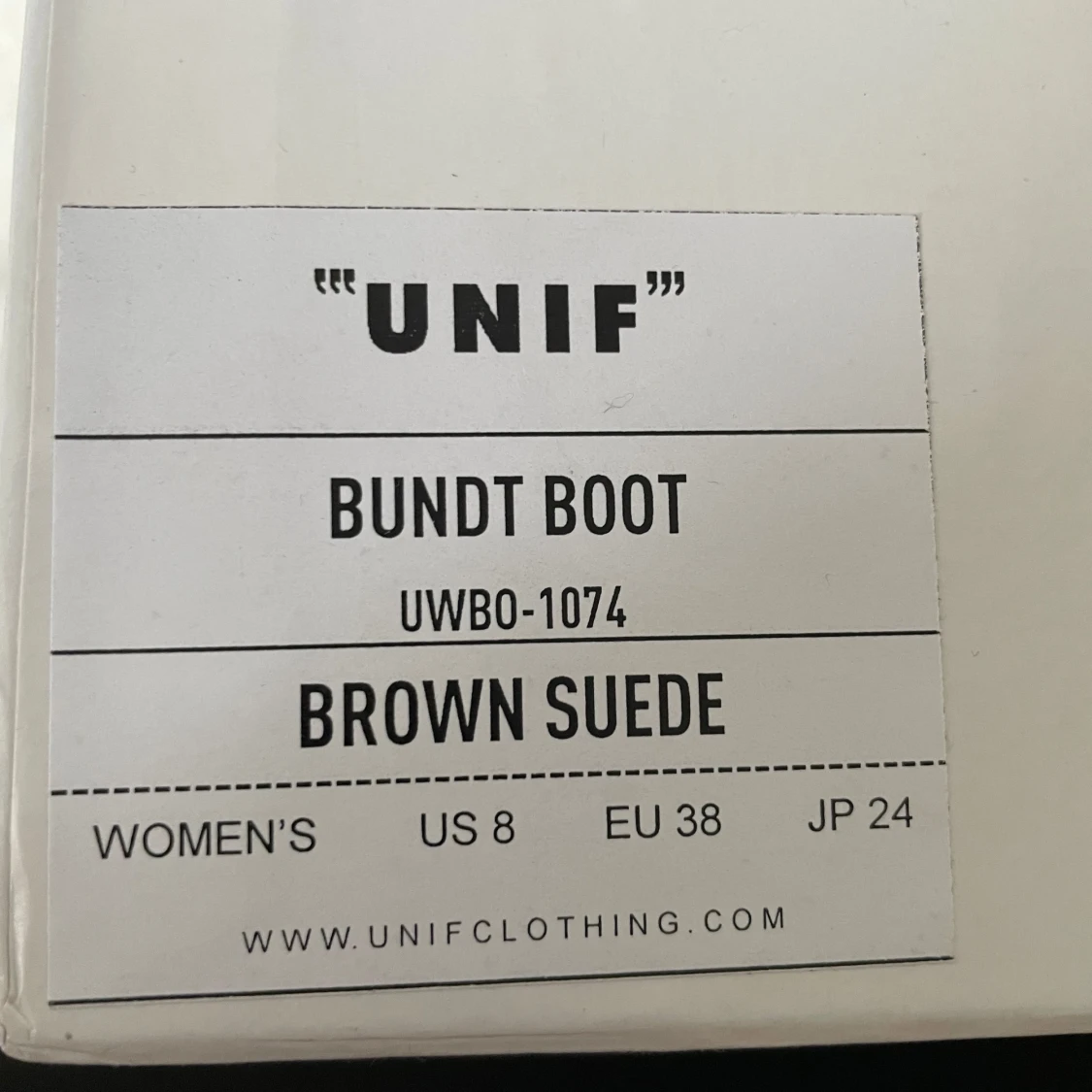 UNIF Bundt Boot - 3