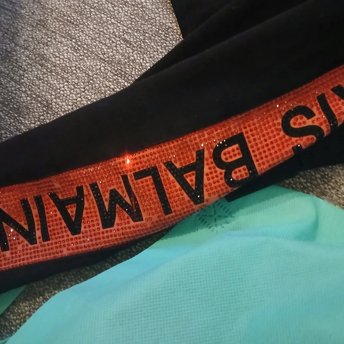 Svart hoodie från Balmain - 1