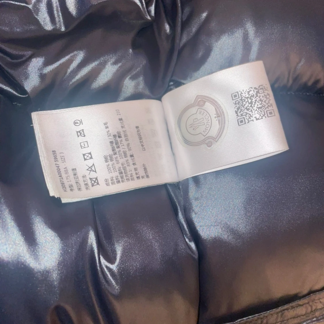 Svart vinterjacka från moncler - 3