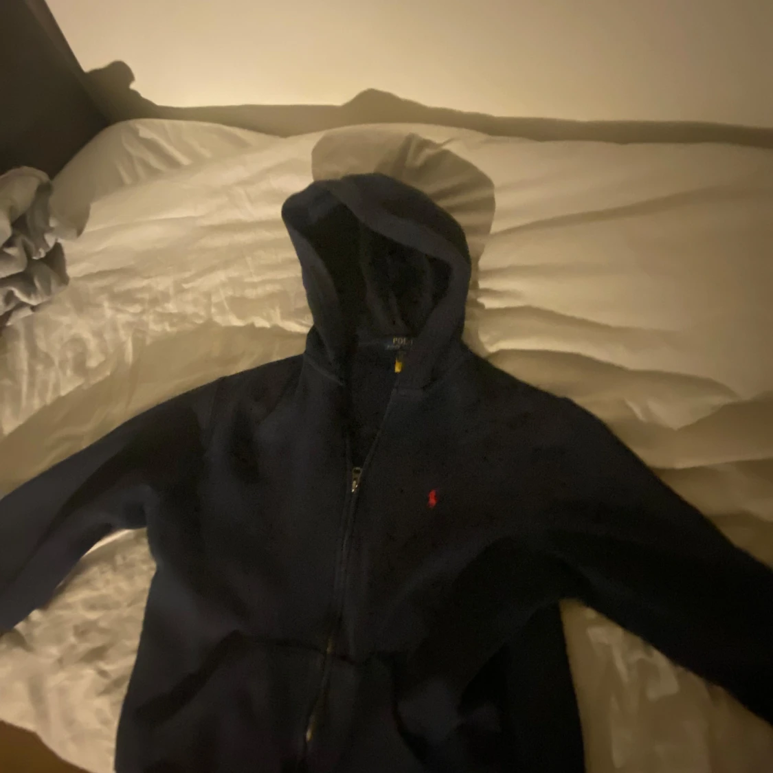 Mörkblå hoodie från Ralph Lauren - 1