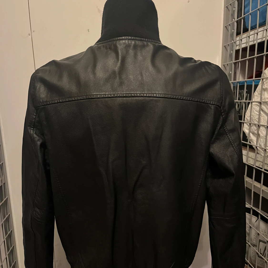 Svart skinnjacka från Poco Loco - 2