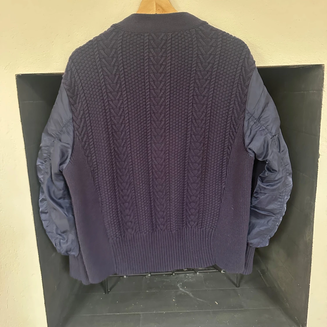 Mörkblå cardigan jacka  från Zara - 1