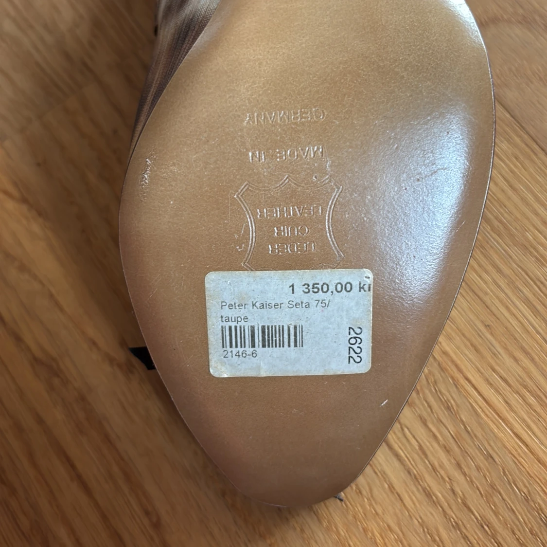 leopardmönstrad klackar från Peter Kaiser - 4