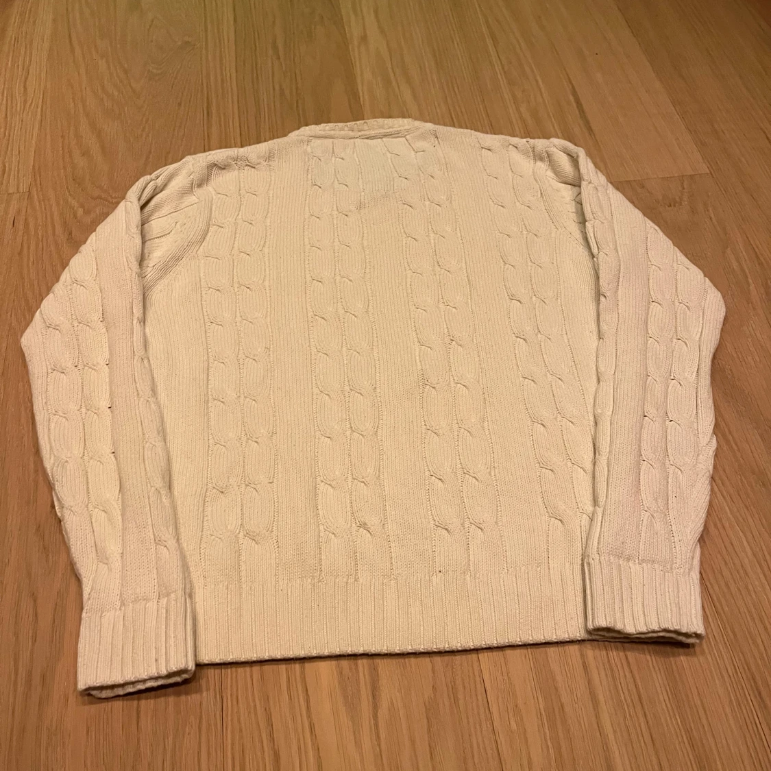 Vit stickad tröja från Bondelid - 1