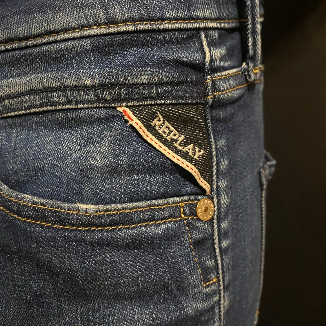 Blå jeans från Replay