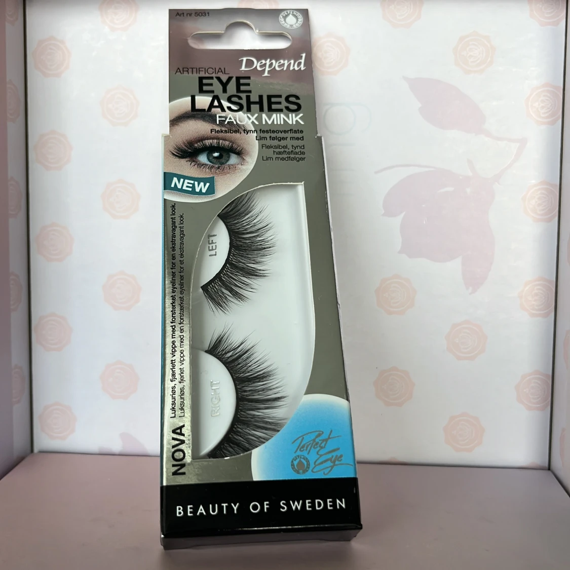 Artificial Eye Lashes Faux Mink från Depend