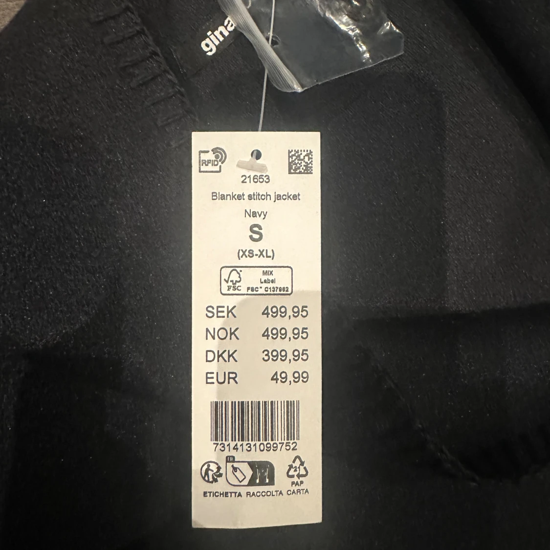 Blanket stitch jacket - 90