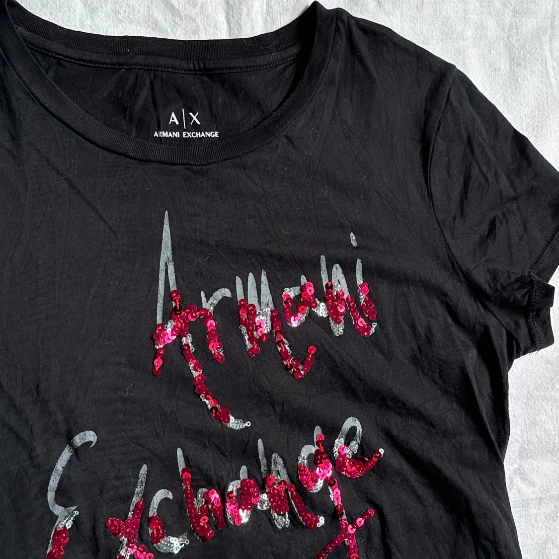 Svart t-shirt från Armani Exchange - 92