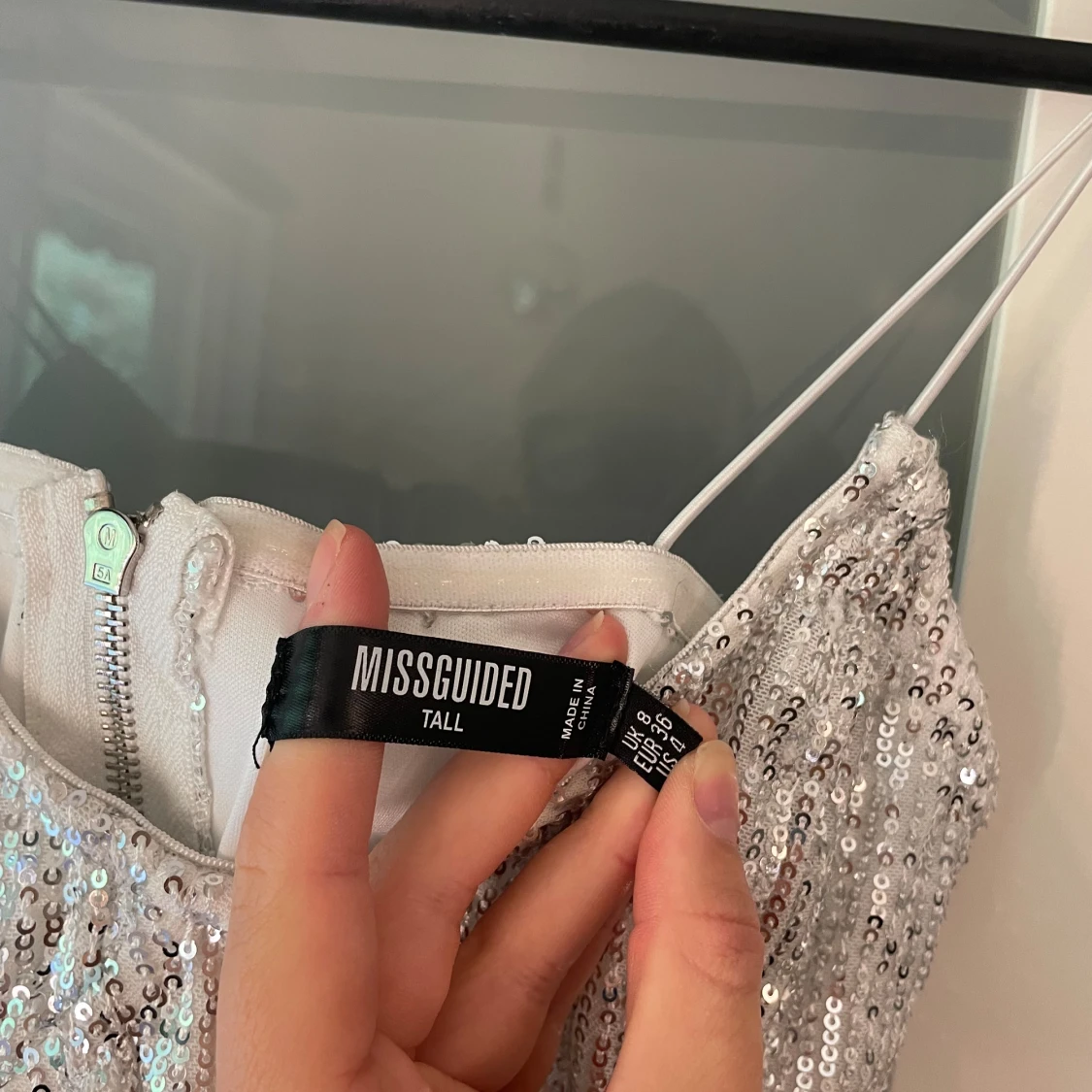 Glittrig festtopp - 91