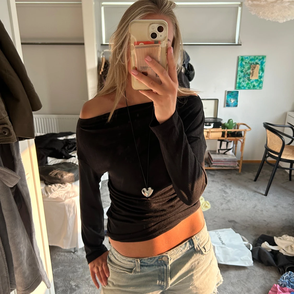 Off shoulder topp - 90