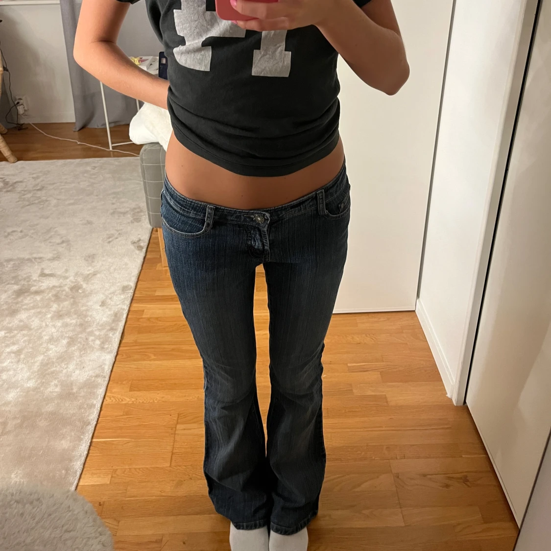 Lågmidjade jeans  - 90