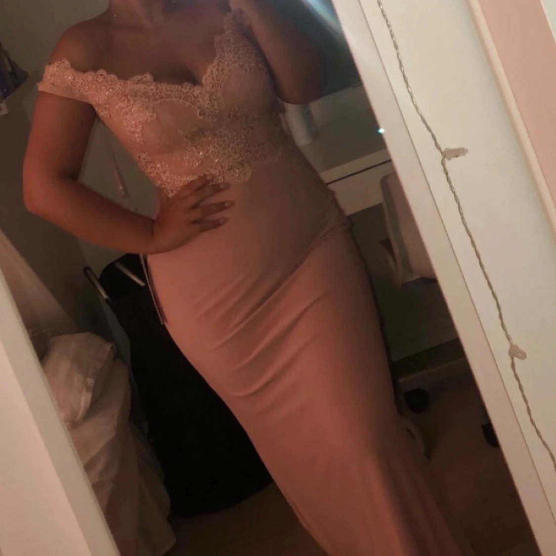 Rosa balklänning från Dressroom Linné - 1