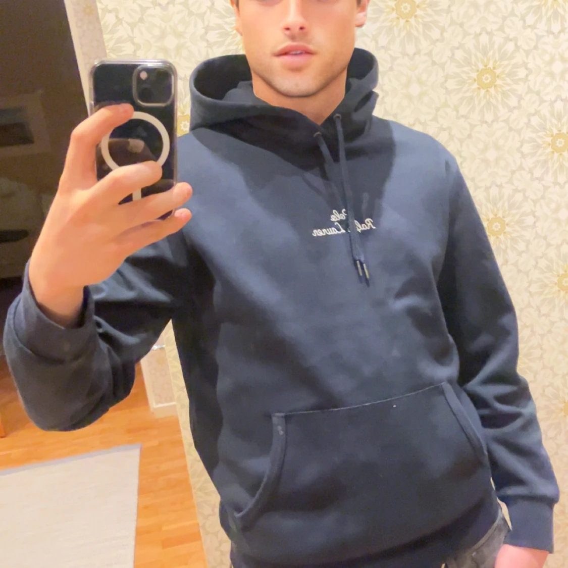 Marinblå Hoodie från Ralph Lauren - 3