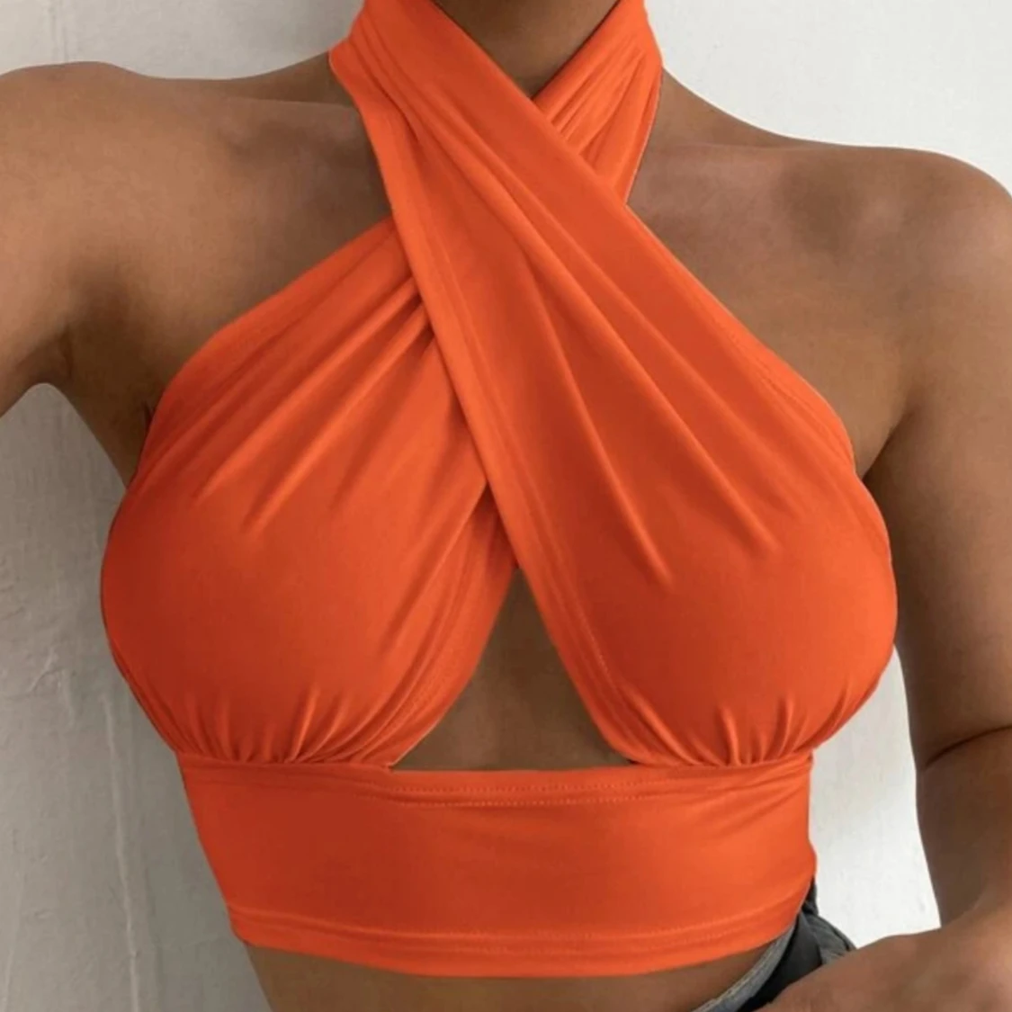 Orange omlott topp - 1