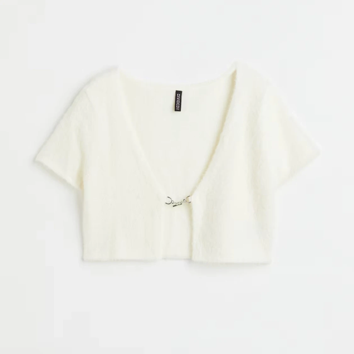 Vit bolerotopp från H&M Divided