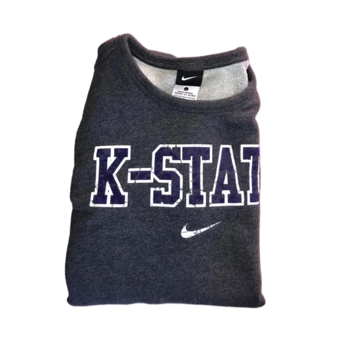 Grå Vintage Sweatshirt - 1