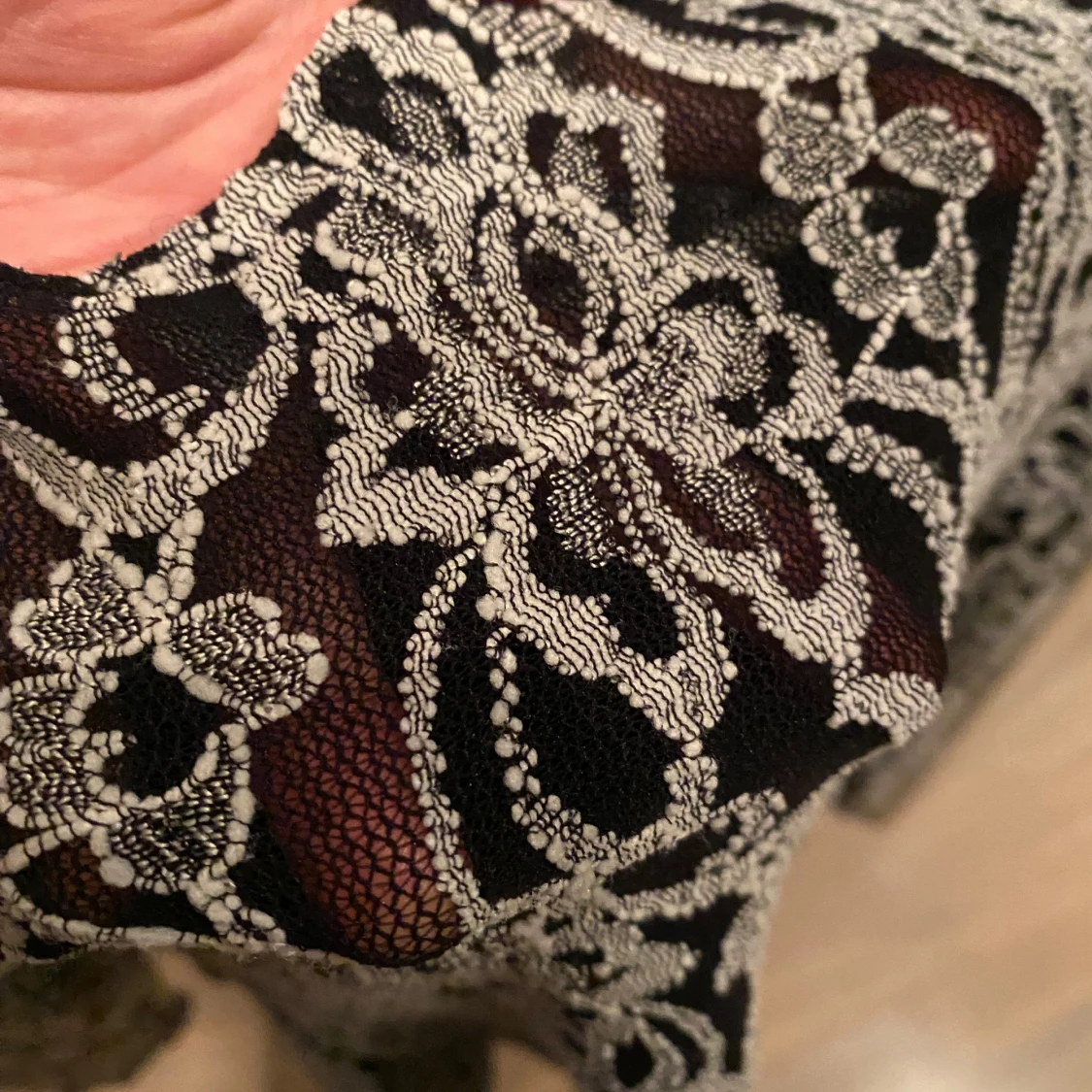 Svart spetsblus från Anne Fontaine - 2