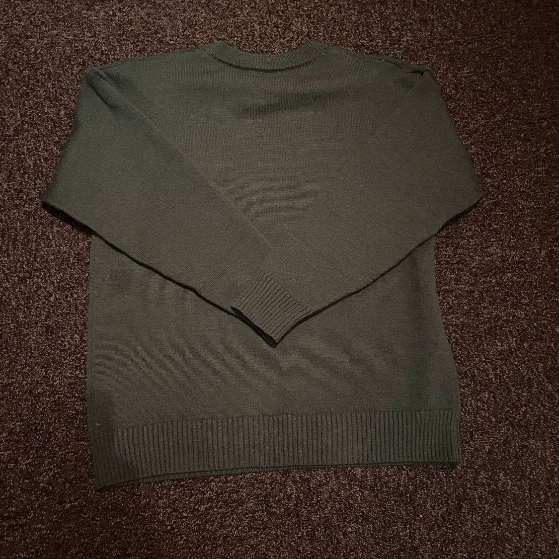 Grön stickad tröja från Ami - 1
