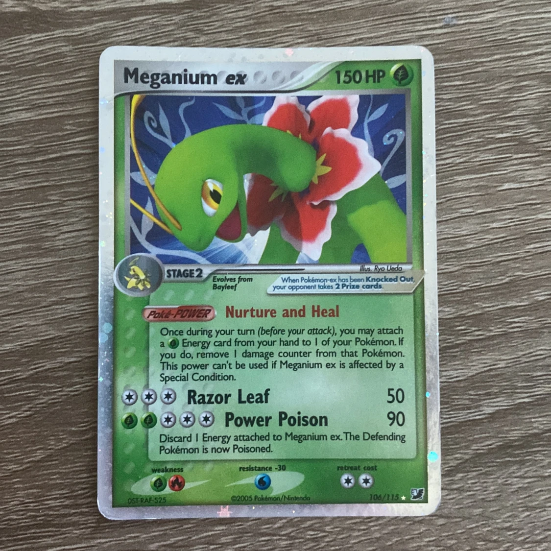 Pokémon Kort: Typhlosion ex, Meganium ex, Electivire lv. X - 3