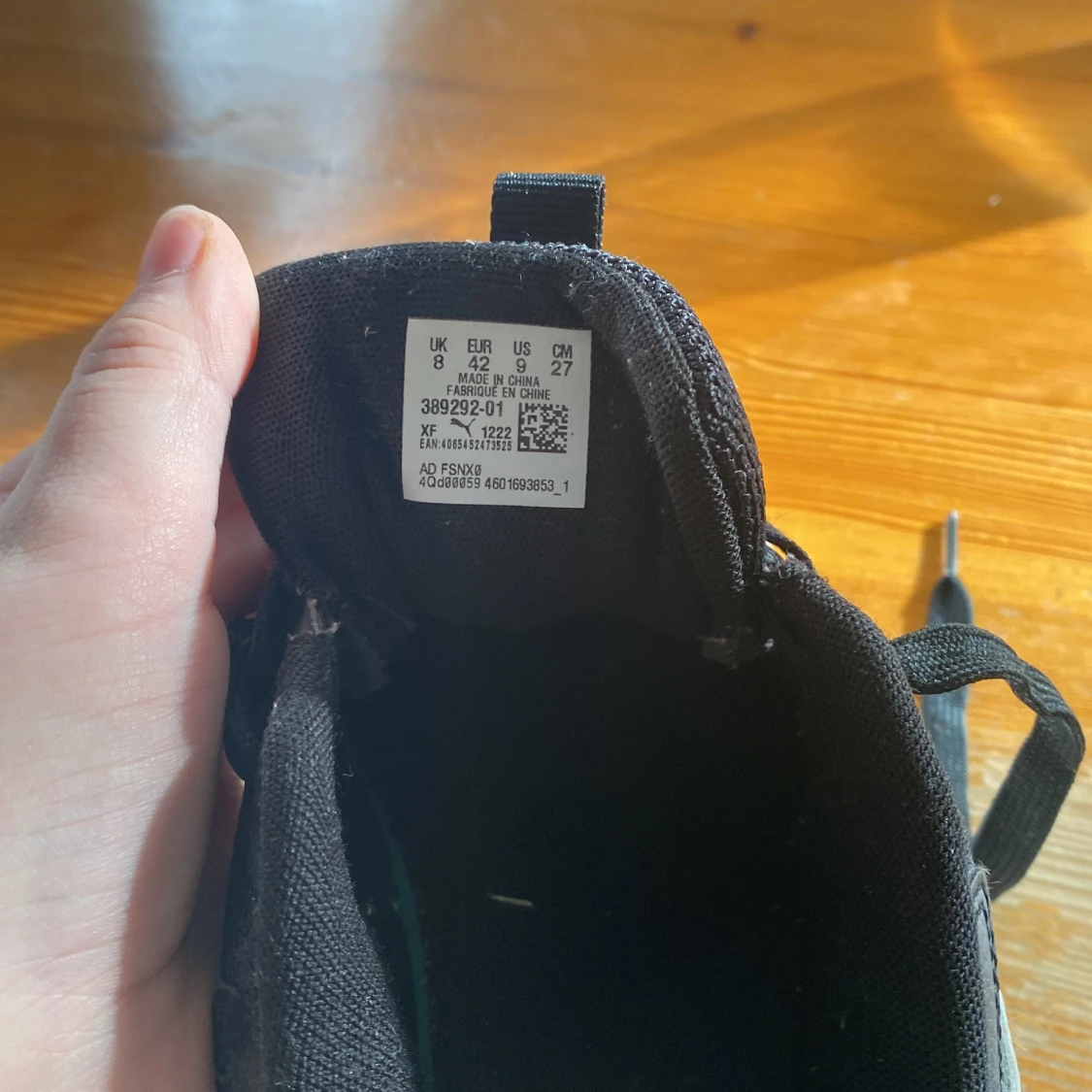 Svarta och vita sneakers från Puma - 3