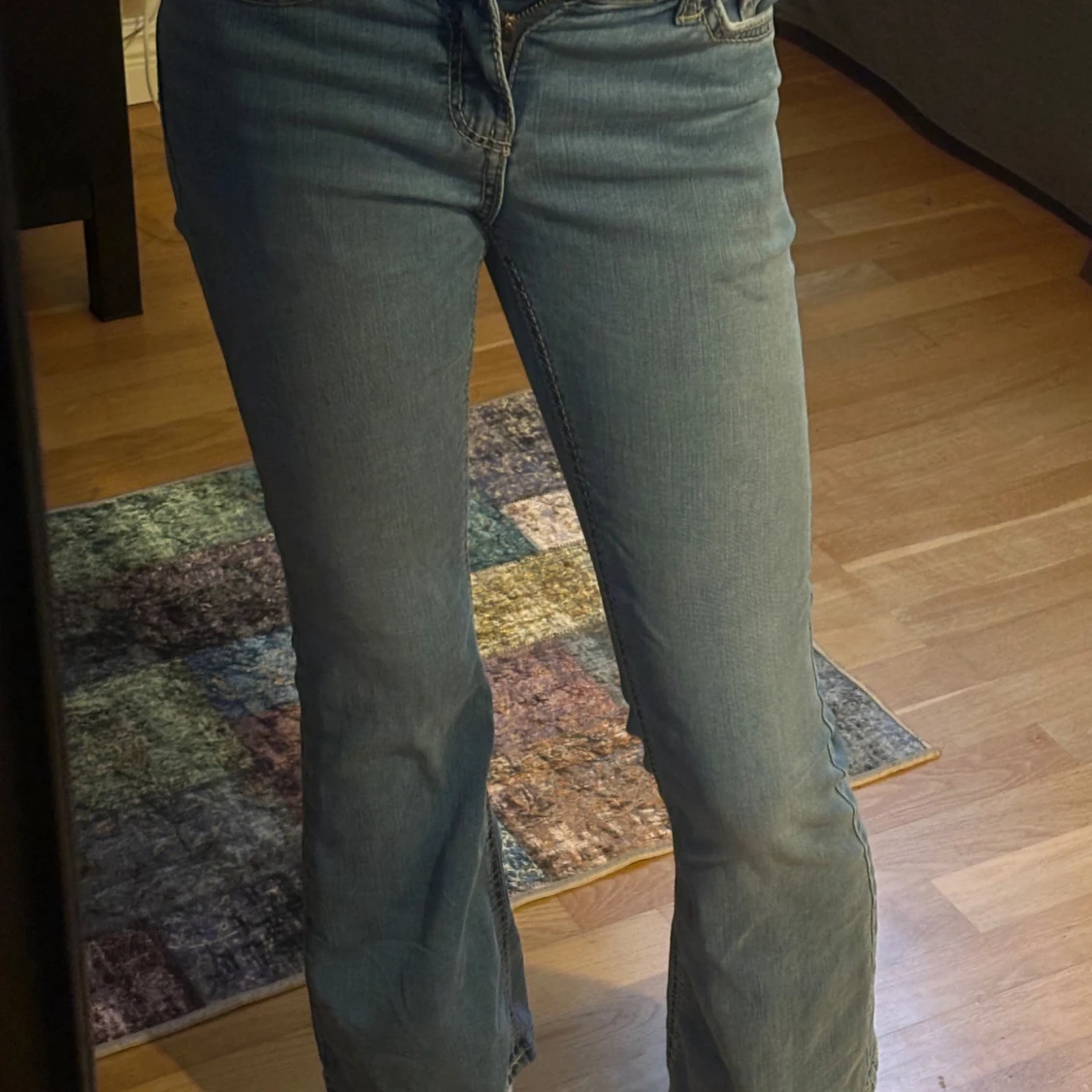 Blå jeans från Lindex - 1