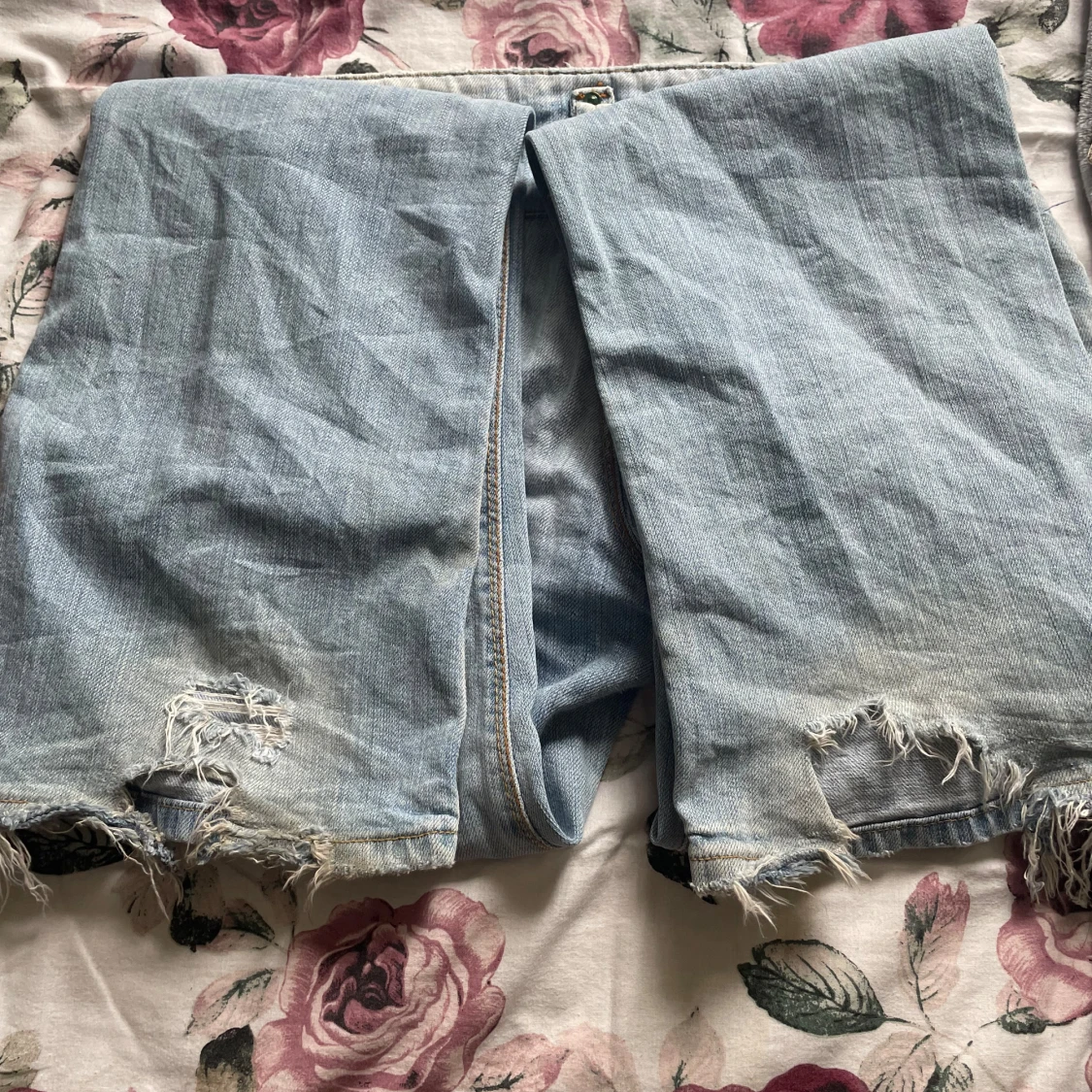 Lågmidjade Bootcut jeans  - 92