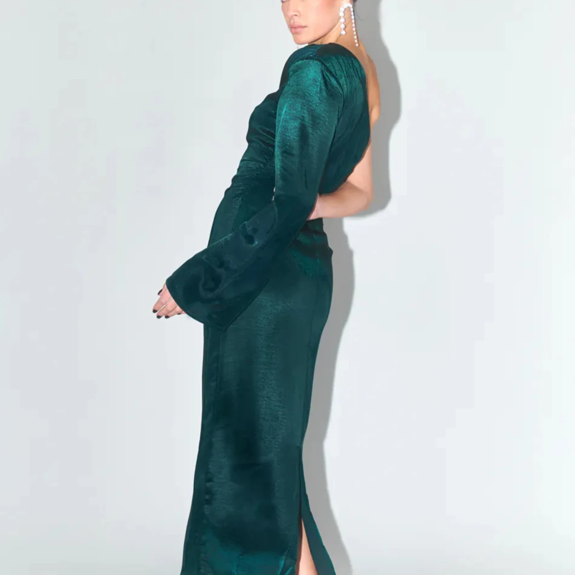 One shoulder klänning - 90