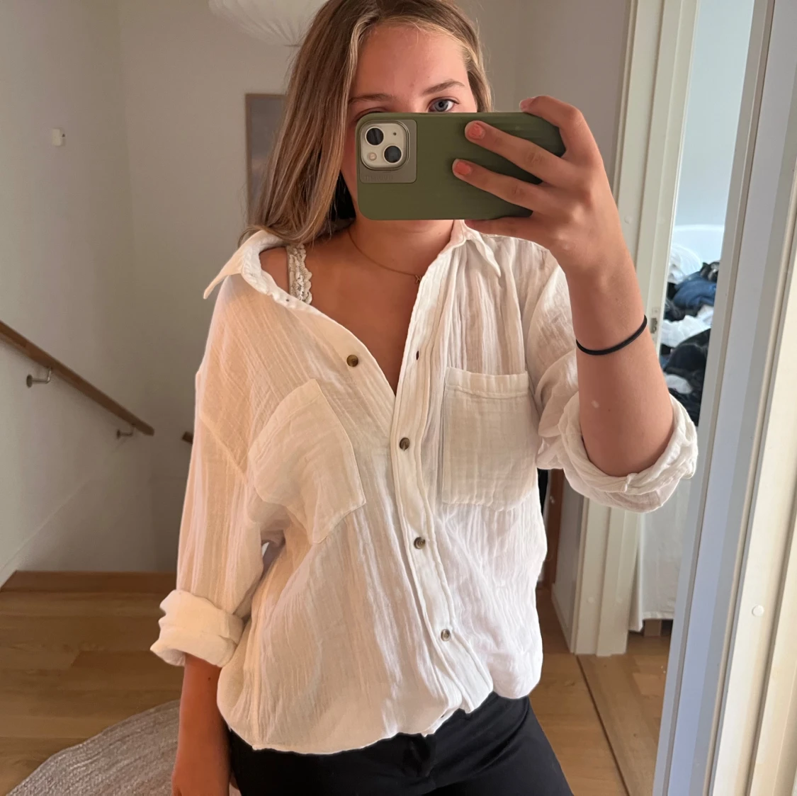 Tre skjortor från hm - 91