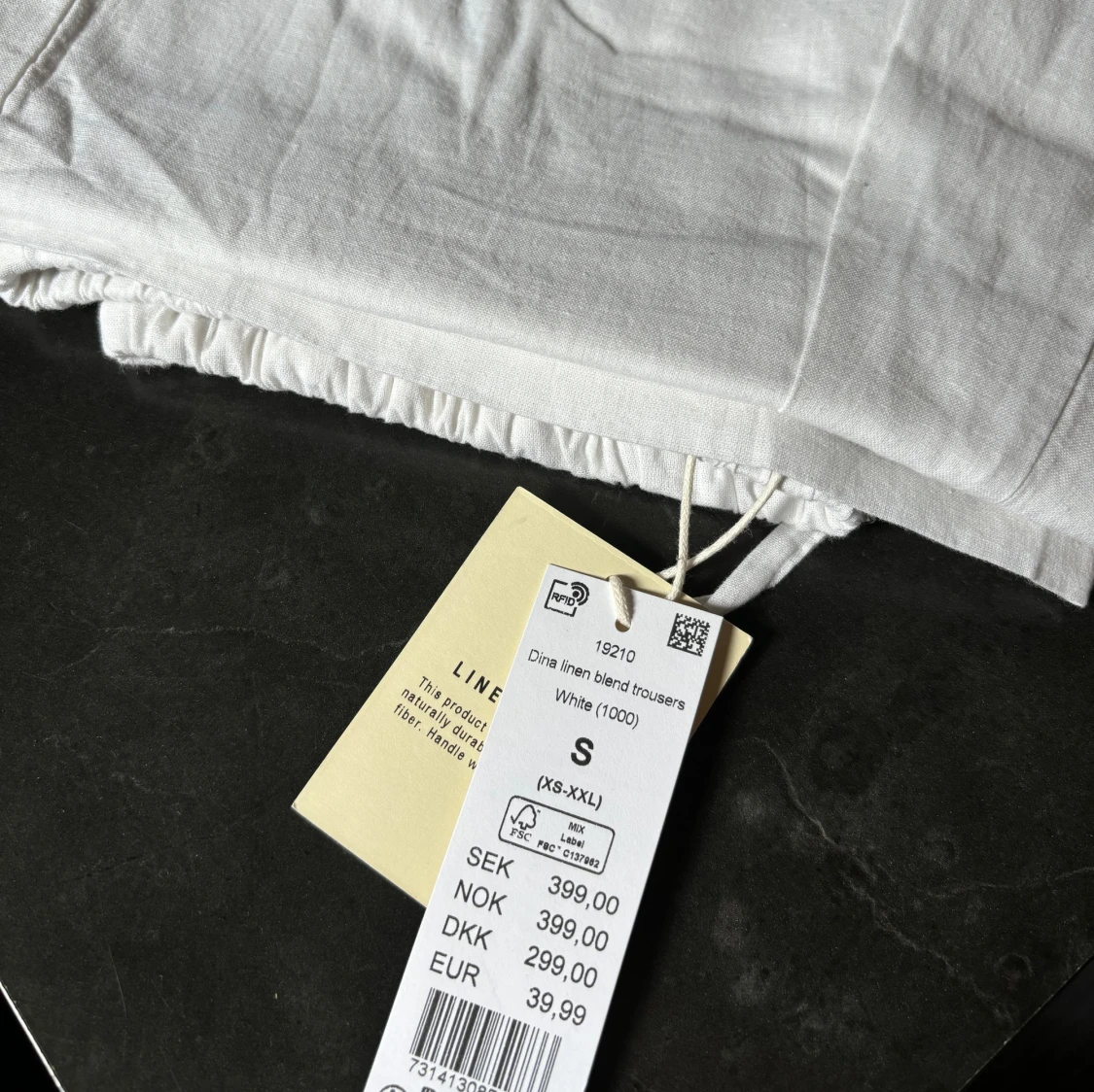 Nya linnebyxor  - 91