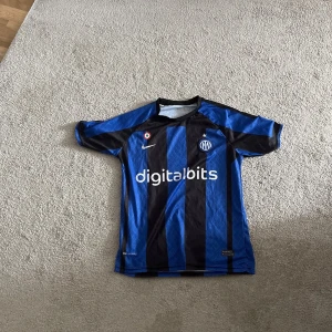 Inter tröja 2022/23 säsongen med Lukaku nummer 90 - Fint skick 