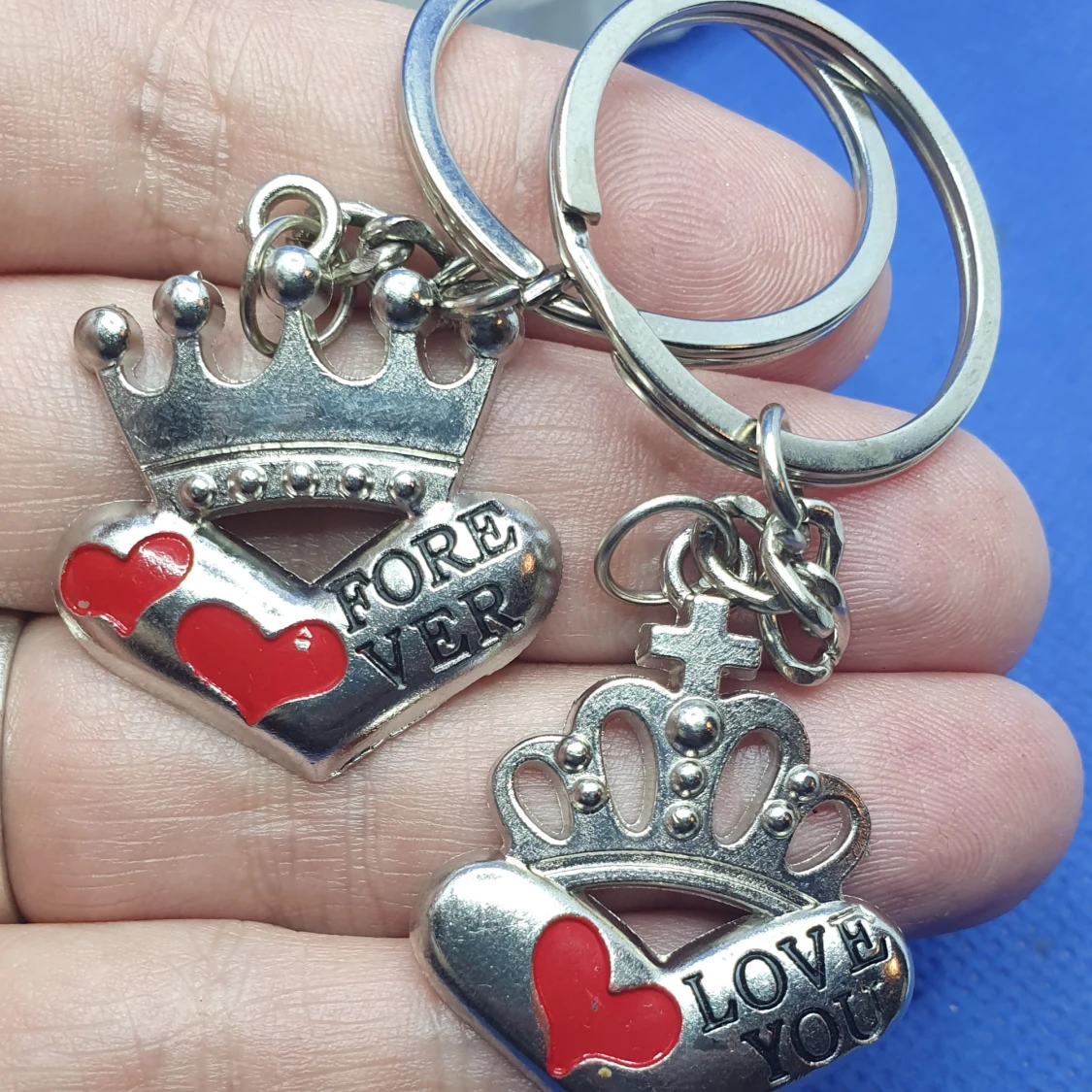 Par / Couples - Nyckelringar King & Queen  - 2