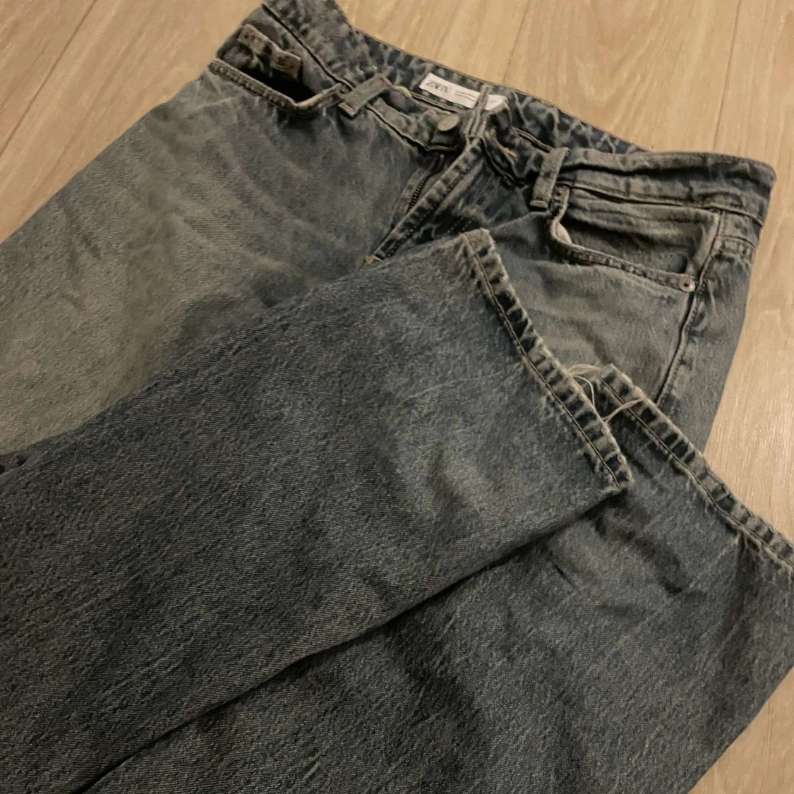 Blå jeans från Zara - 1