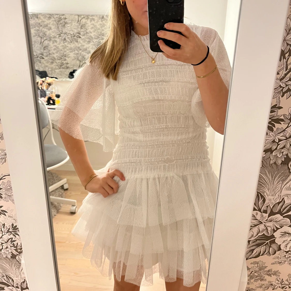 By Malina klänning vit  - 1