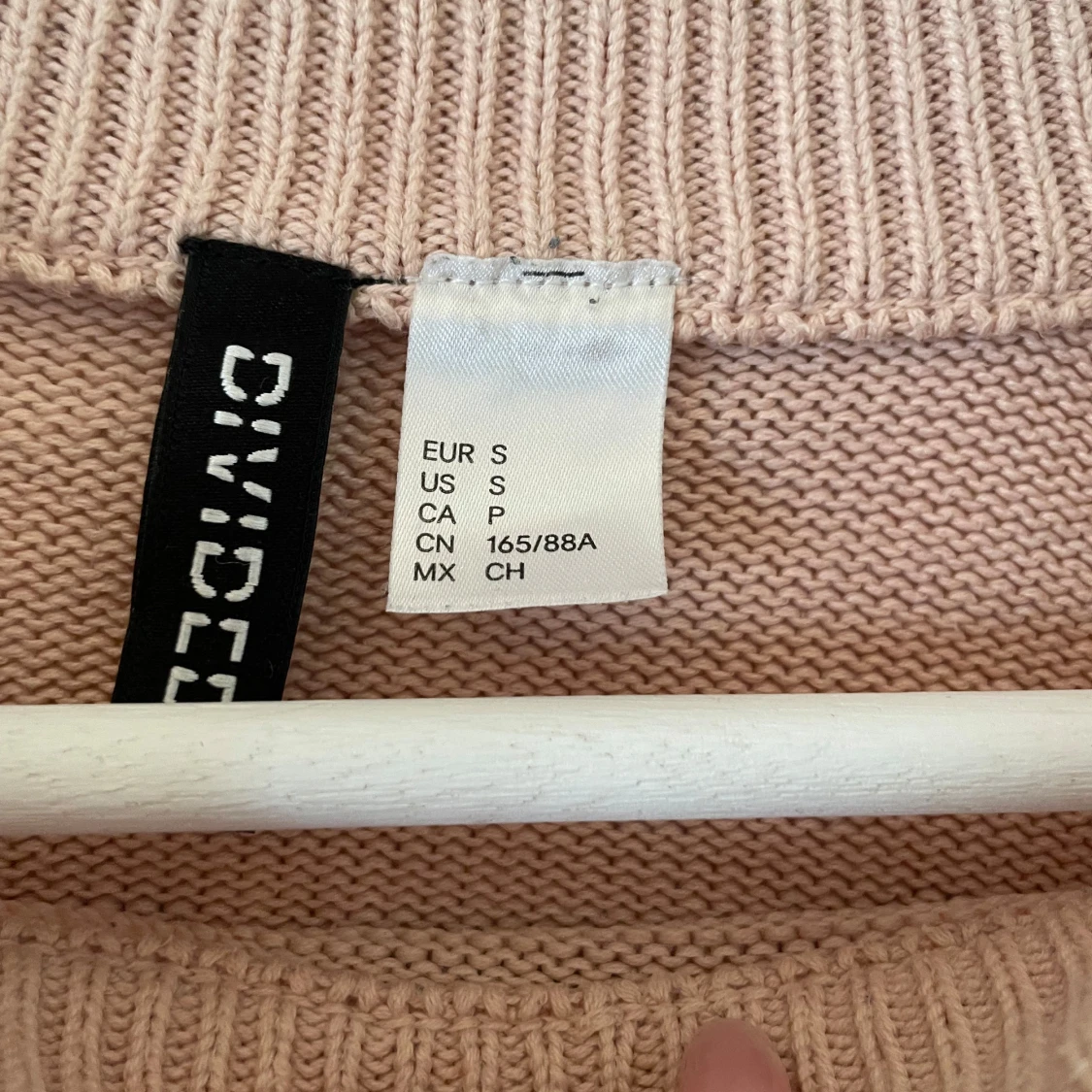 Rosa croppad tröja - 4