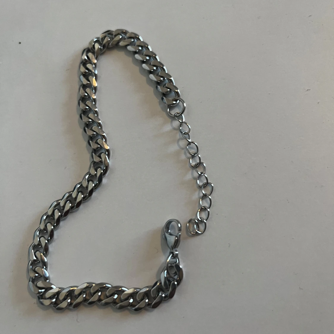 Rostfritt Stål Silverfärgat Armband - 2