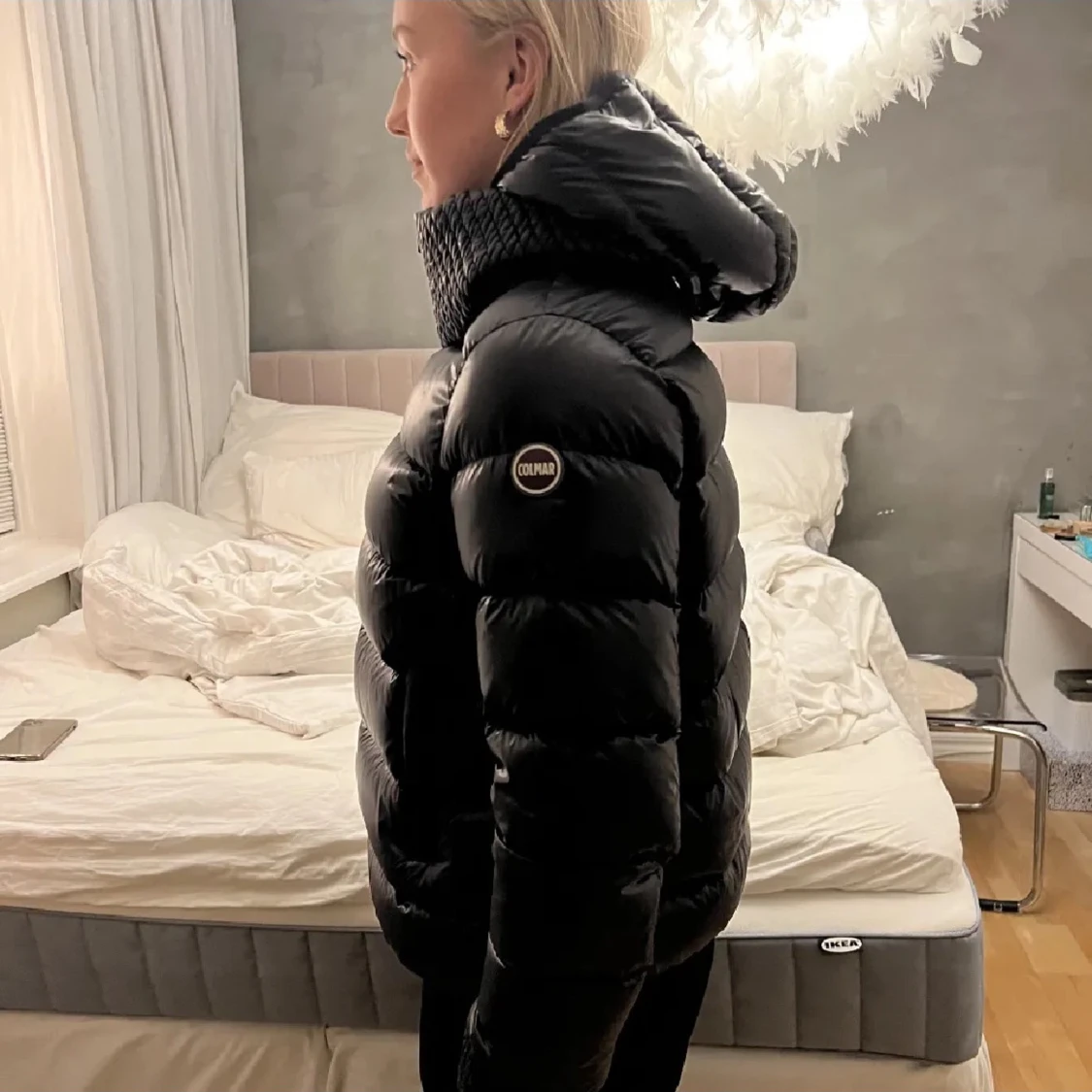 Svart pufferjacka från Colmar - 91